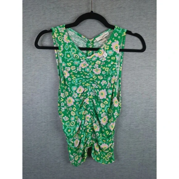 WAYF Main Squeeze Ruched Tank - Picture 4 of 8